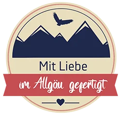 Mit Liebe zum Allgäu Siegel