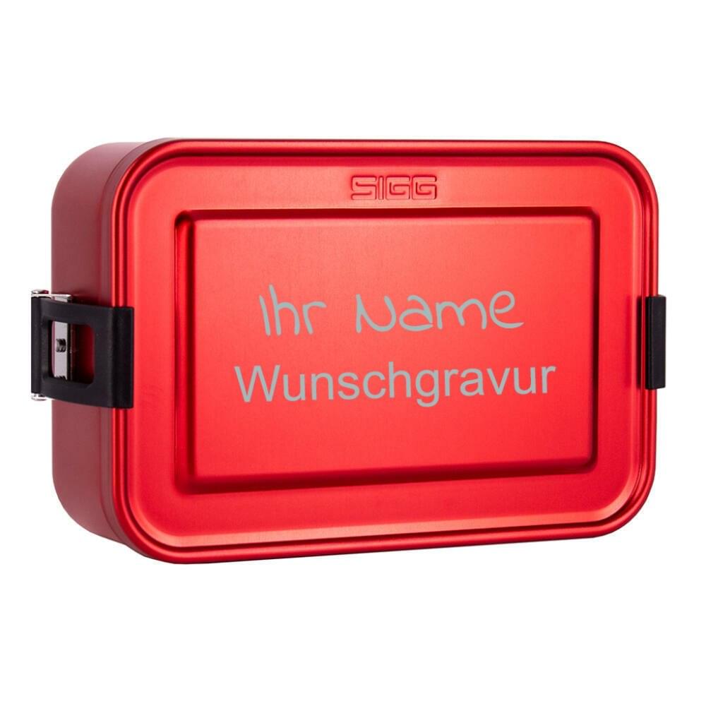 SIGG Lunchbox Metall rot