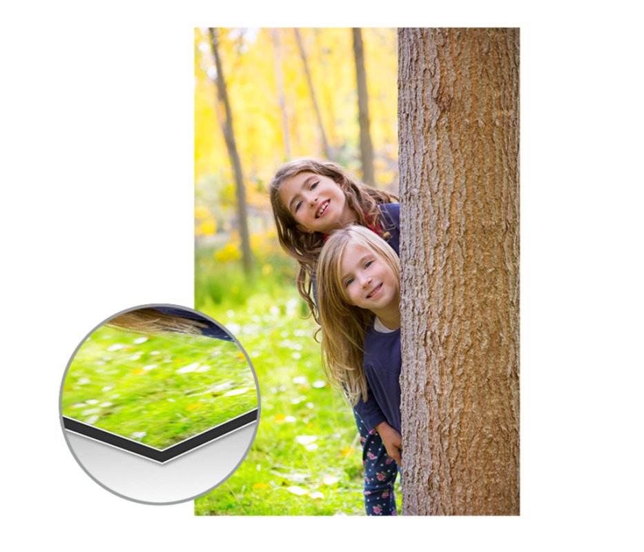 Poster auf Alu-Dibond 60 x 45 Hoch