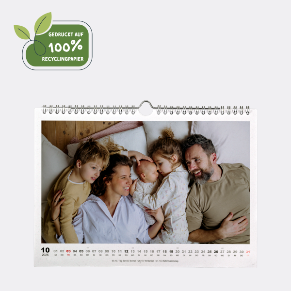 Natur Pur Kalender® A4 quer Cover